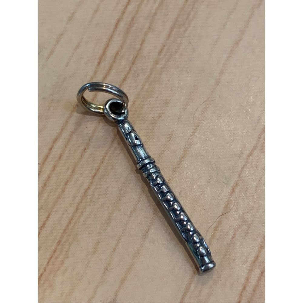 .925 Flute Sterling Silver Jewelry Charm